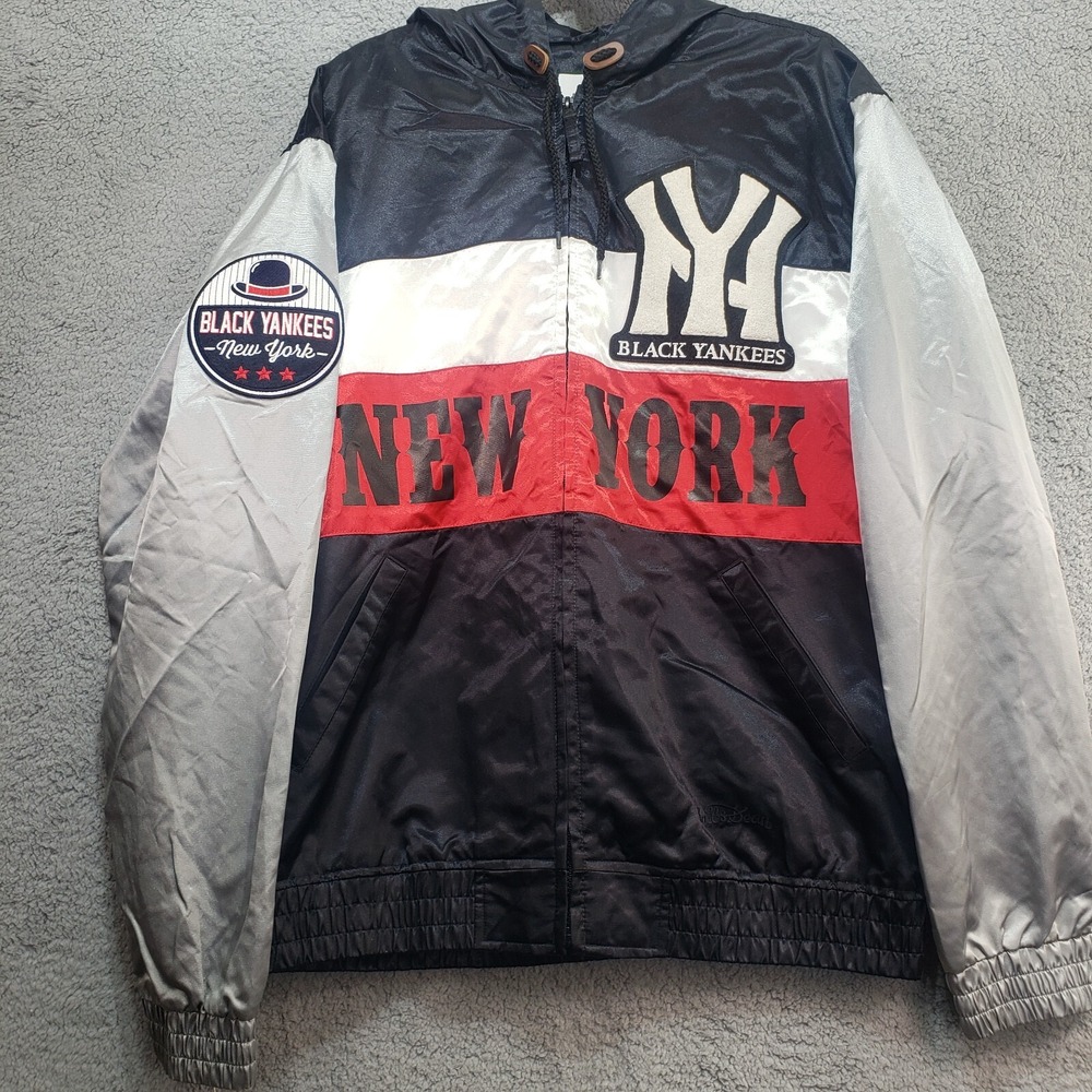 Yankees New York‎ Coat Mens 2XL Black Yankees Negro League Baseball Vintage